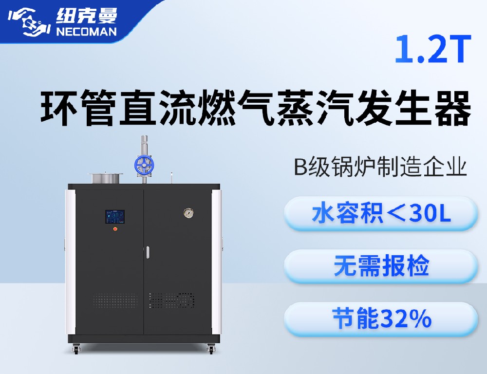 1.2噸 燃氣燃油蒸汽發生器